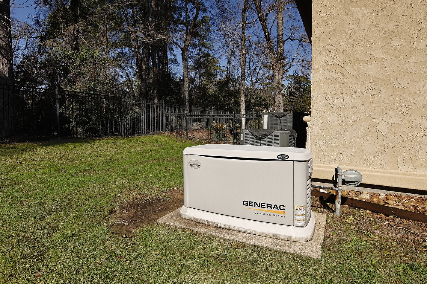 134 South Tranquil Path The Woodlands, TX 77380 - Photo 49 of 49 Full house generator.