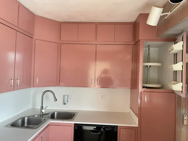 a view of a house with a sink