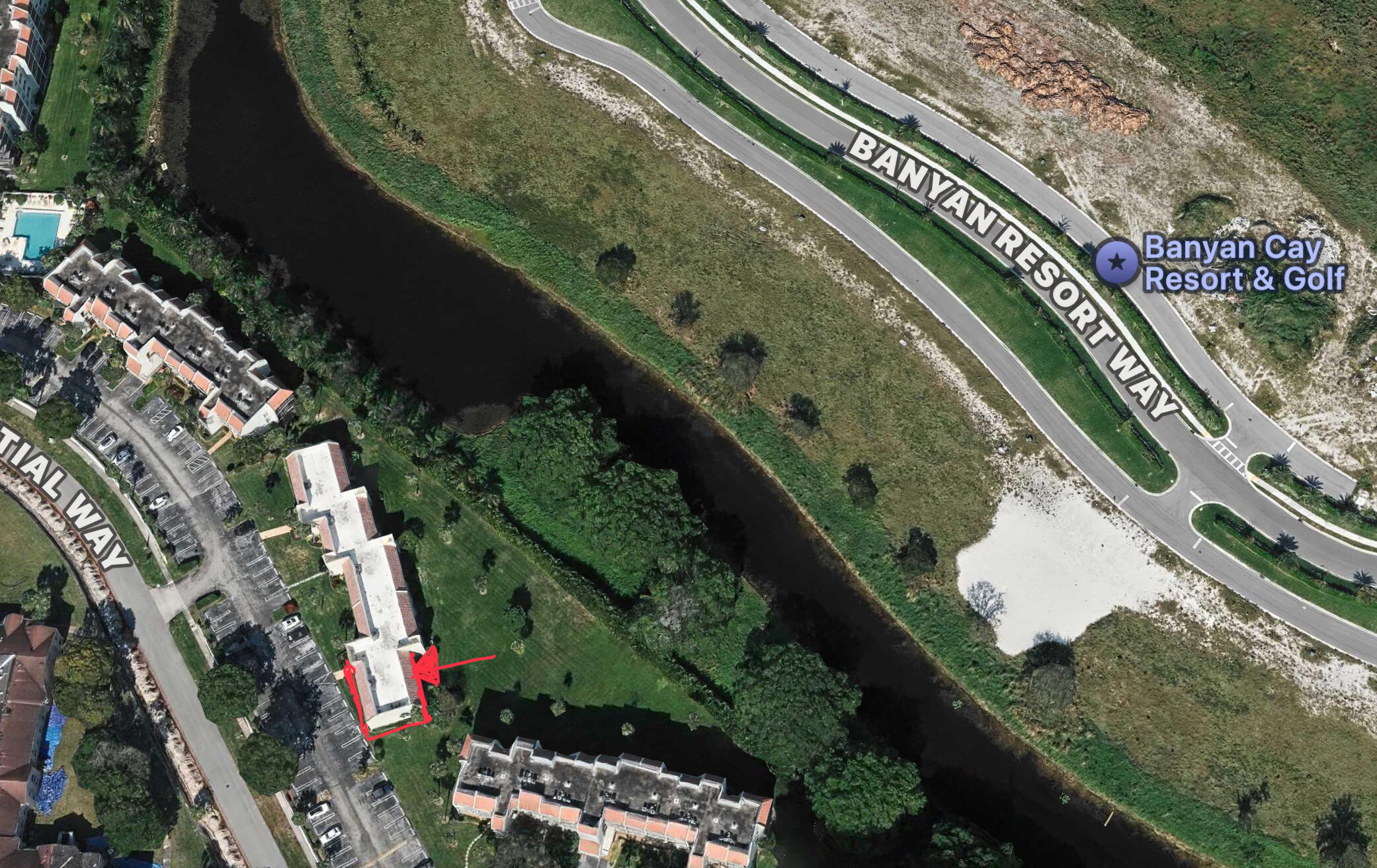 2520 Presidential Way, Unit 205 West Palm Beach, FL 33401 - Photo 3 of 22 an aerial view of a city