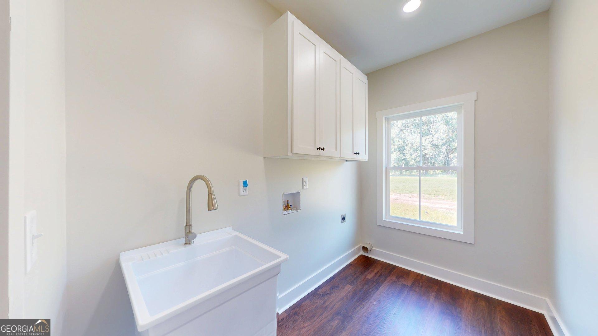 53 Jericho Lane Brooklet, GA 30415 - Photo 35 of 54 a view of a room that has a sink and a window
