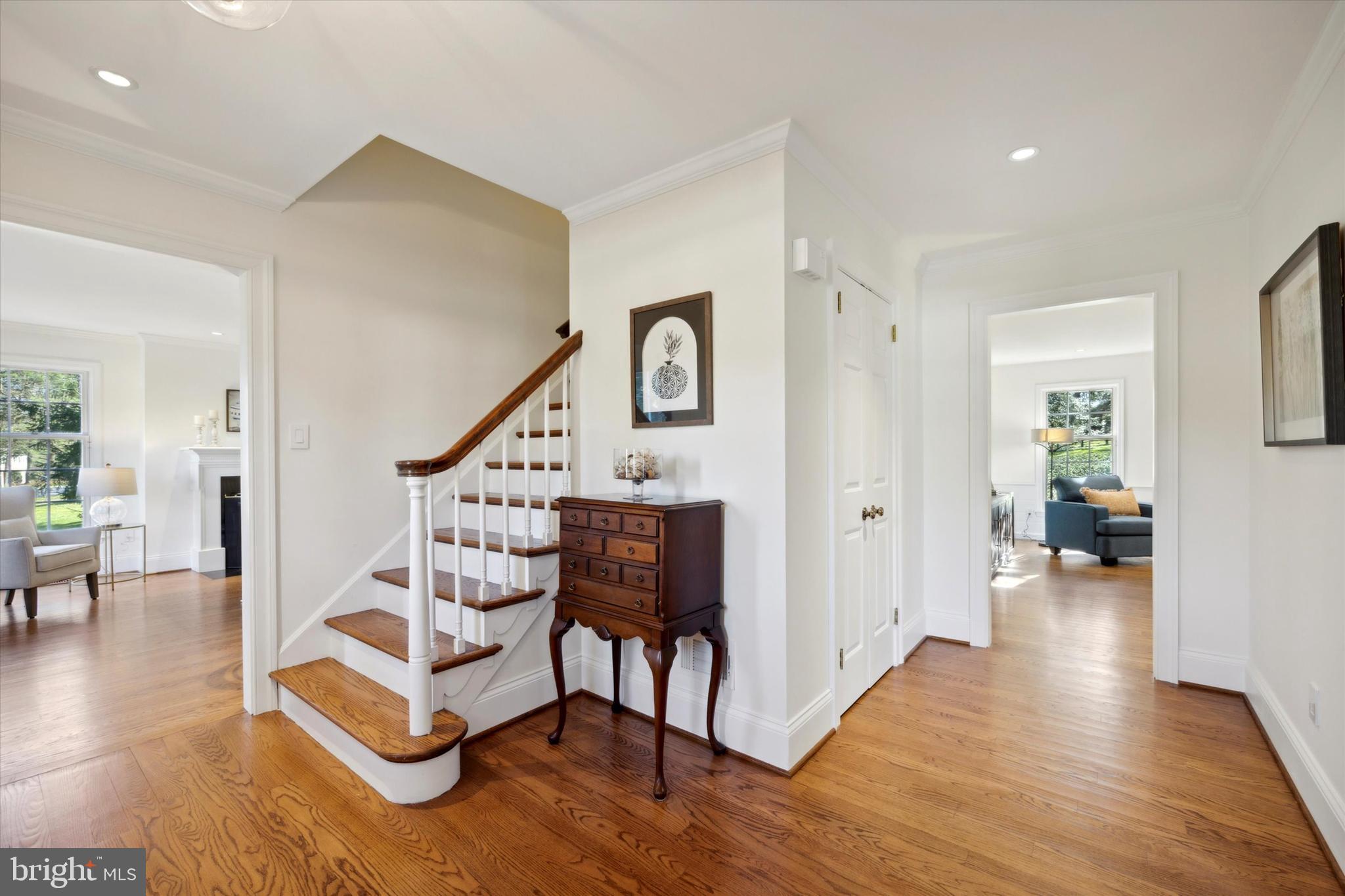 844 Hunt Road Newtown Square, PA 19073 - Photo 14 of 35 a living room with furniture and a wooden floor