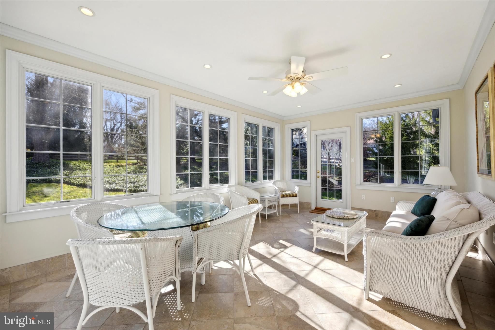 844 Hunt Road Newtown Square, PA 19073 - Photo 17 of 35 a living room with furniture and a large window