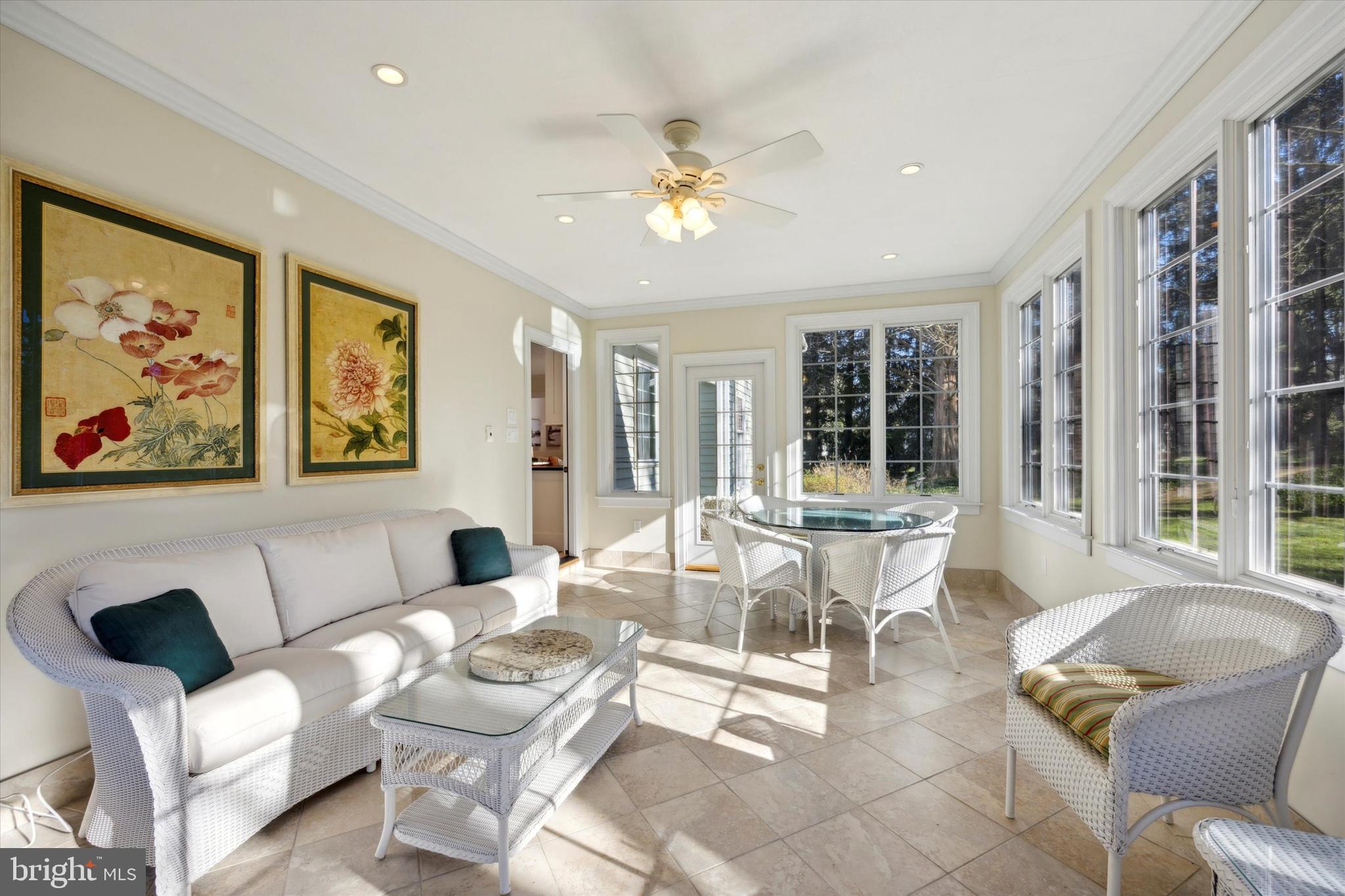 844 Hunt Road Newtown Square, PA 19073 - Photo 18 of 35 a living room with furniture and a large window