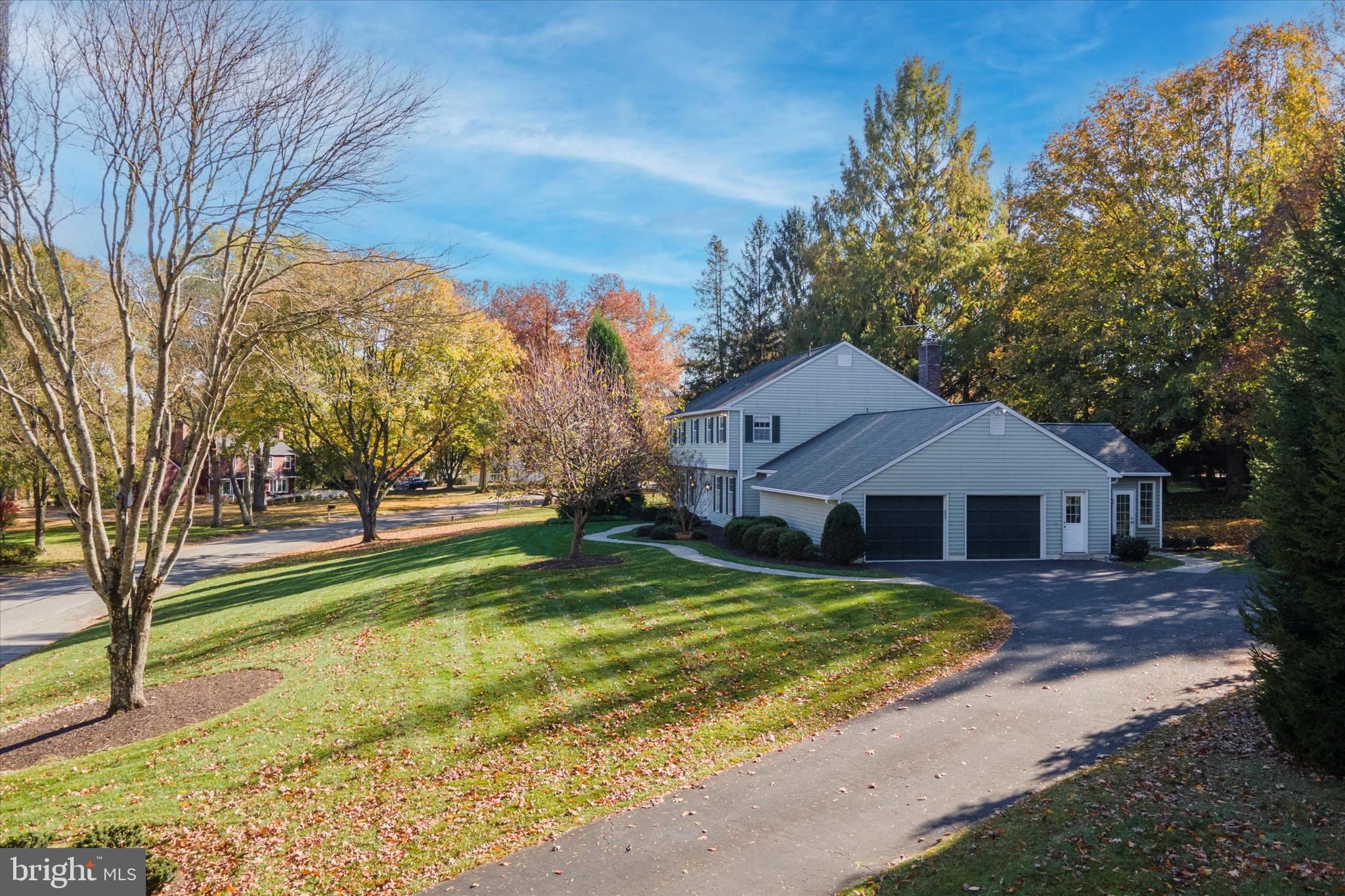 844 Hunt Road Newtown Square, PA 19073 - Photo 31 of 35 a view of a house with a yard