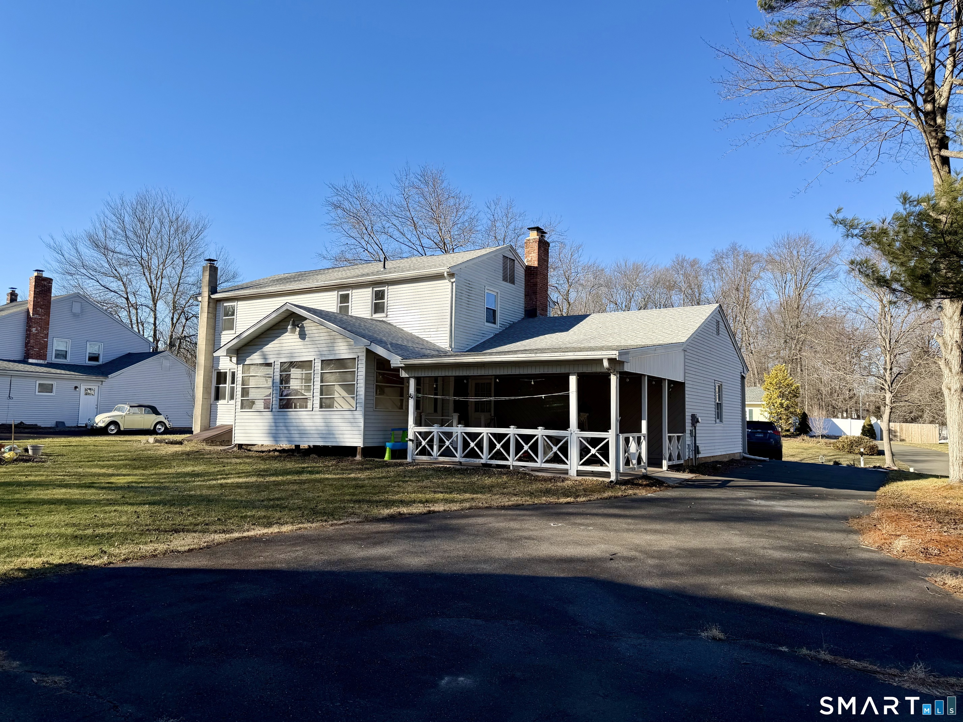 44 Crabapple Road Windsor, CT 06095 - Photo 36 of 38 a front view of a house with a yard