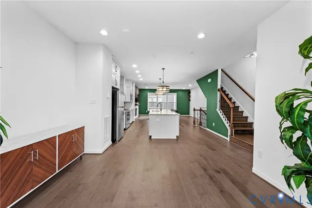 a view of a city with ocean