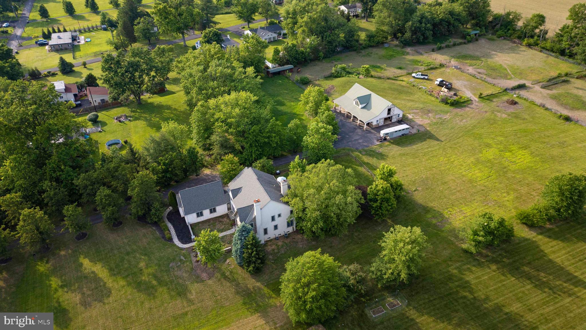 265 Walter Road Chalfont, PA 18914 - Photo 76 of 83 Aerial view of large lot