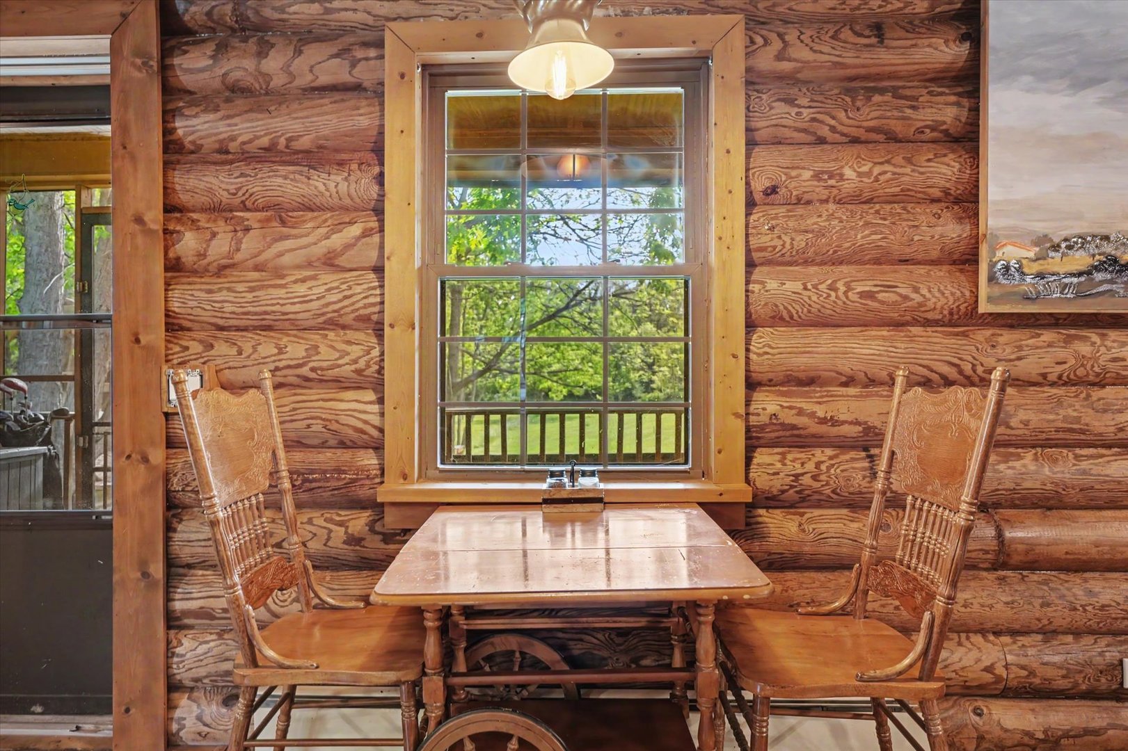 2431 North 1450 East Road Mansfield, IL 61854 - Photo 25 of 78 a view of a dining room with furniture and window