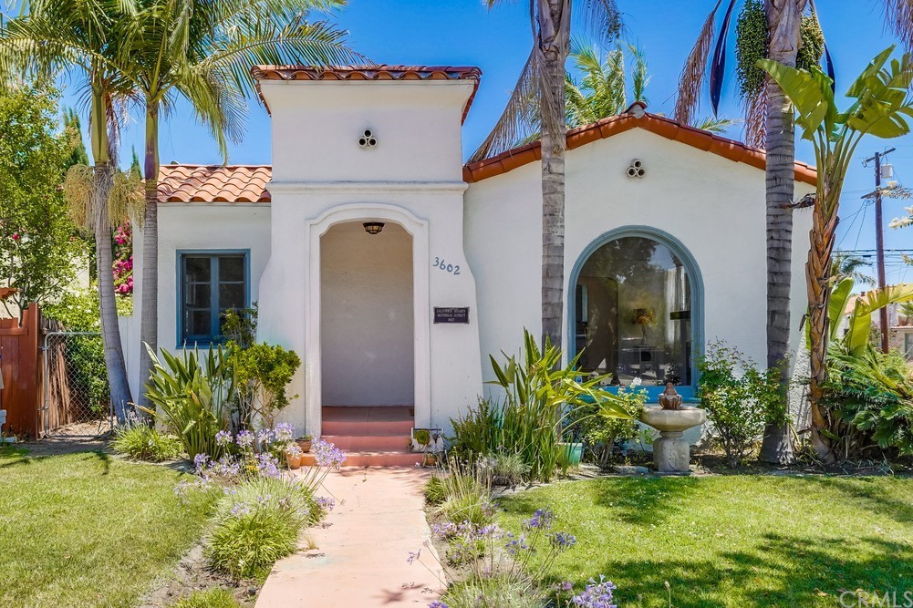 3602 Falcon Avenue Long Beach, CA 90807 - Photo 1 of 1 a front view of a house with a yard