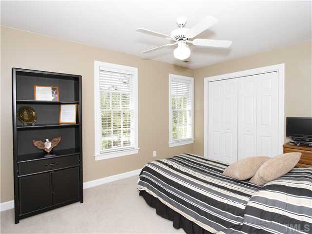 3521 Catlett Farm Road Wake Forest, NC 27587 - Photo 14 of 25 2nd bedroom with large closet and has access to the walk-up attic.