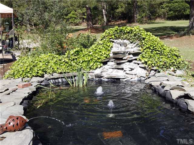 3521 Catlett Farm Road Wake Forest, NC 27587 - Photo 22 of 25 Pond with goldfish.