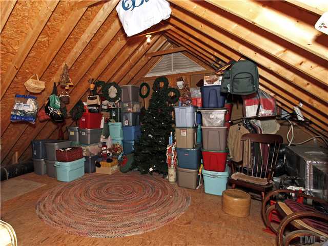 3521 Catlett Farm Road Wake Forest, NC 27587 - Photo 25 of 25 Another end of the unfinished attic.