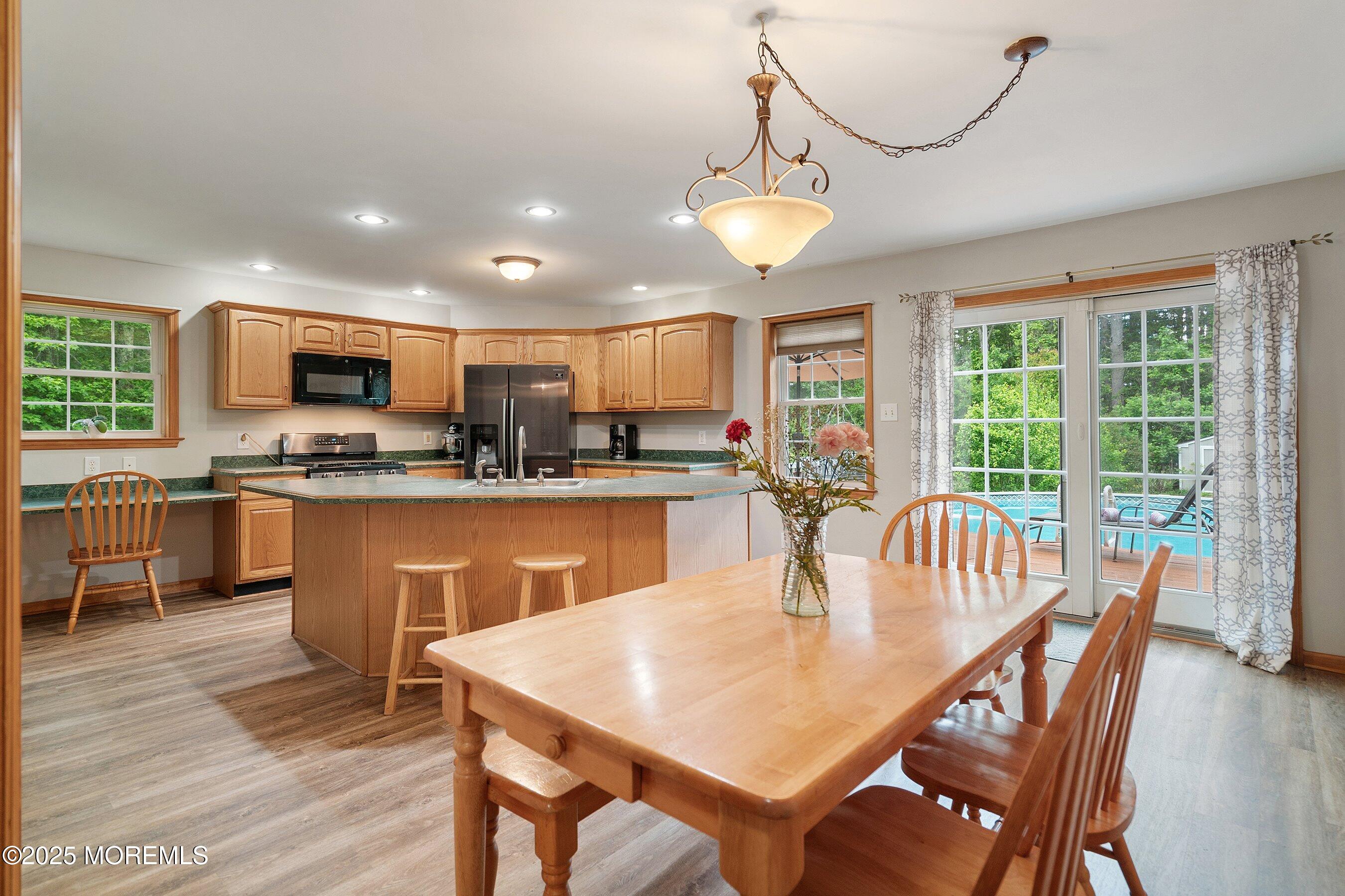 10 Hillside Avenue Tuckerton, NJ 08087 - Photo 12 of 46 a view of a dining room with furniture window and wooden floor