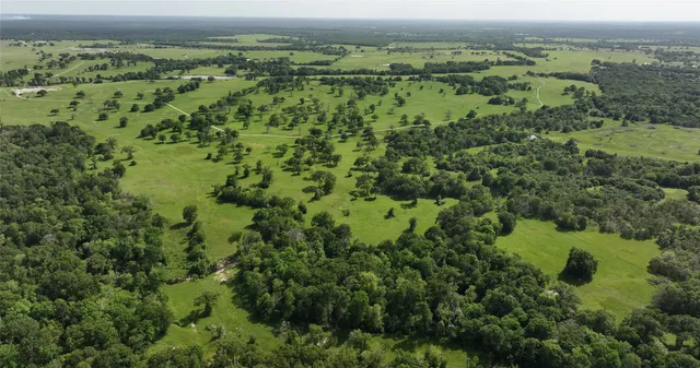 a view of a lake with houses