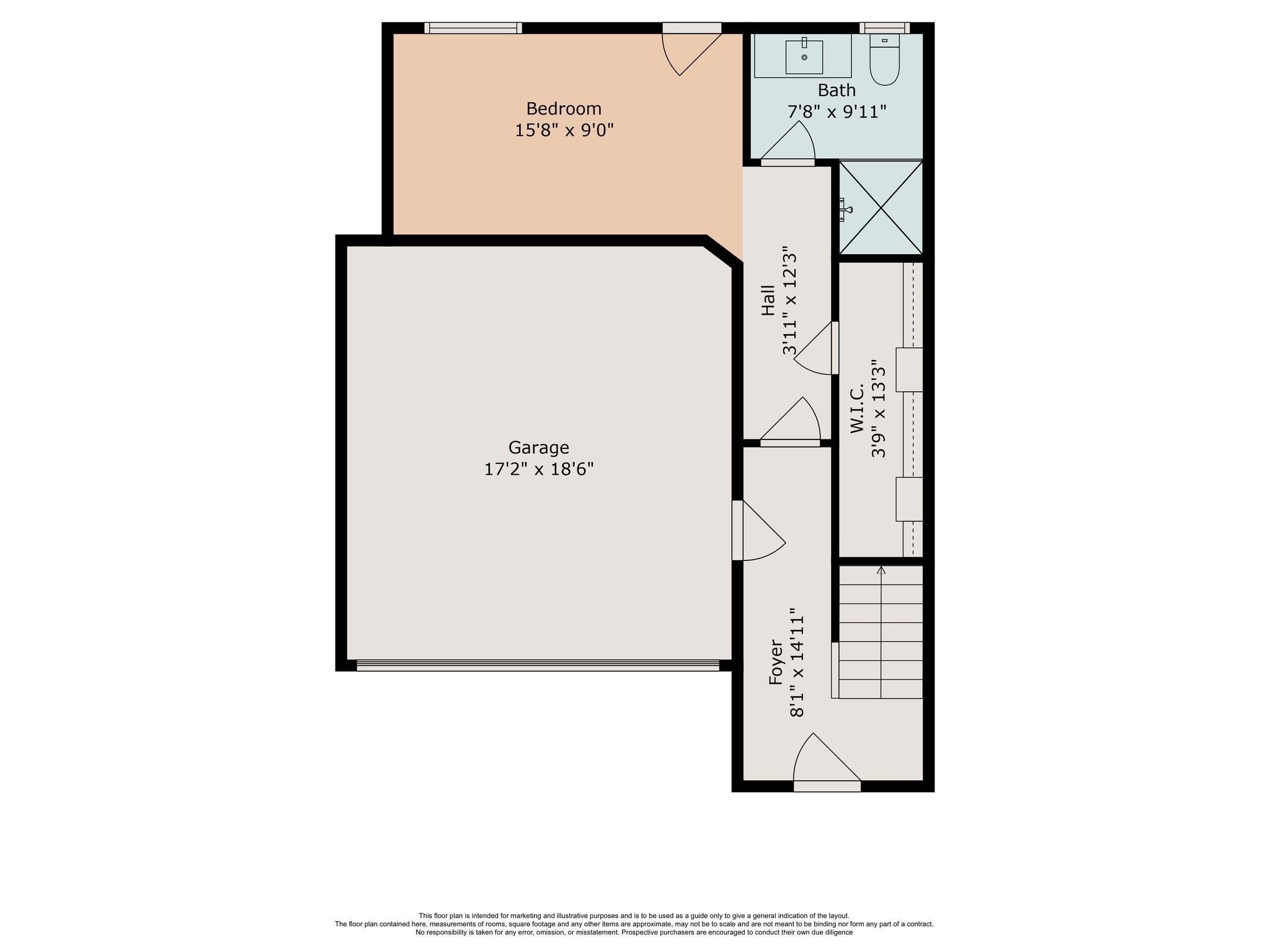 1508 Sabine Street Houston, TX 77007 - Photo 35 of 38 First floor, floorplan