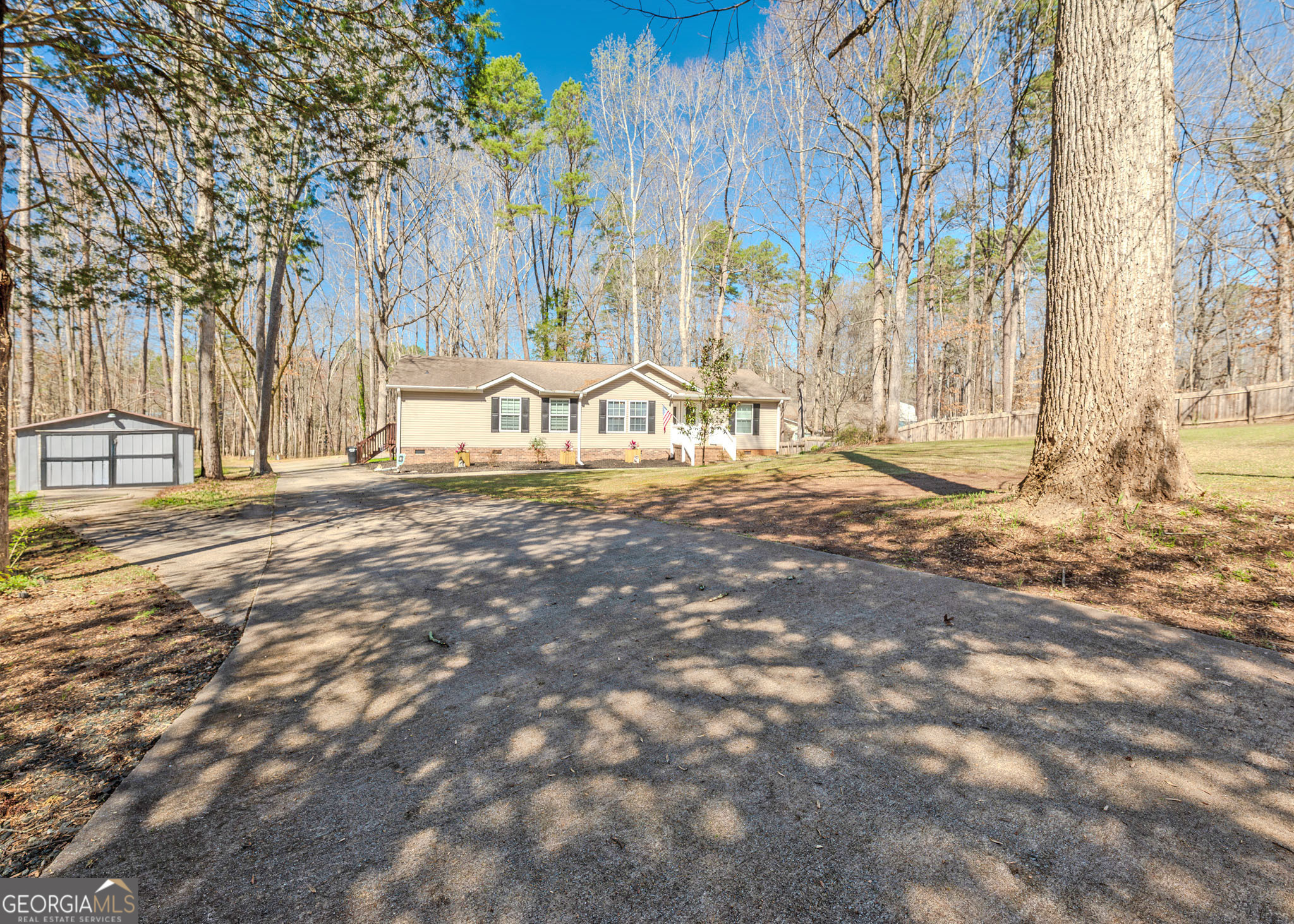 272 Lakeside Trail Martin, GA 30557 - Photo 3 of 35 a view of a street with a building in the background