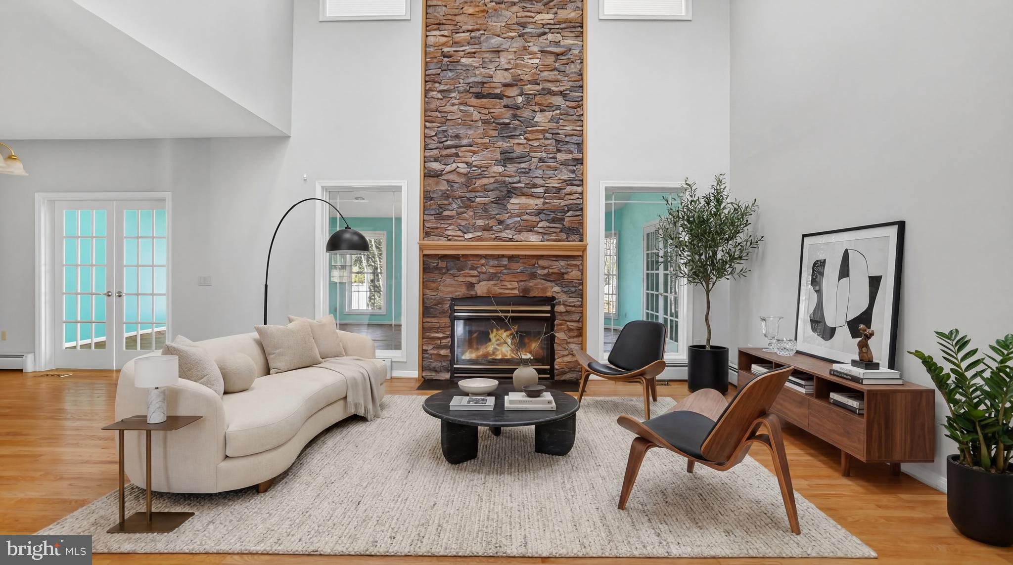 15022 Snowden Drive Silver Spring, MD 20905 - Photo 24 of 88 a living room with furniture and a fireplace