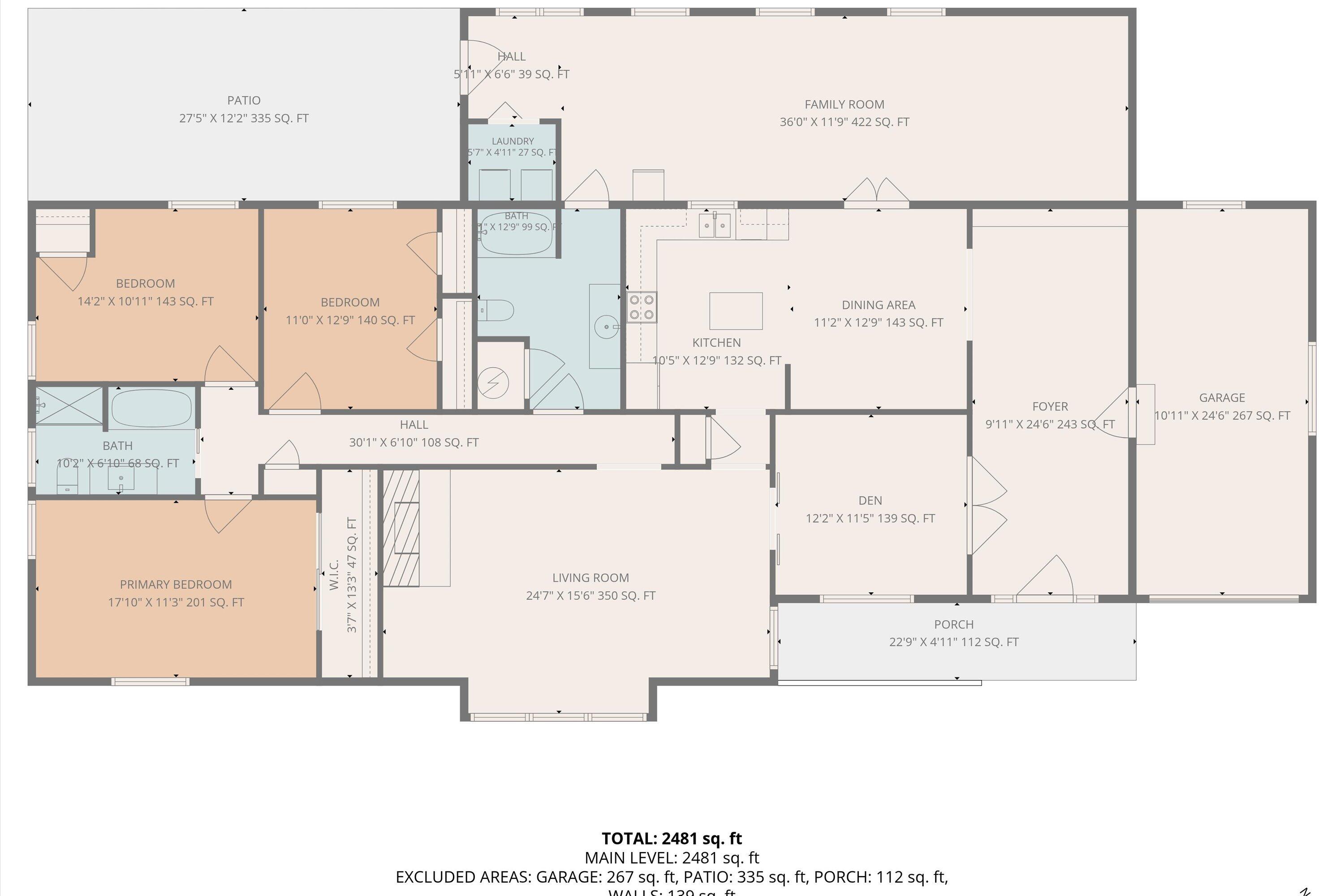 1555 Coopers Cove Road Hardy, VA 24101 - Photo 49 of 49 49-Floor Plan