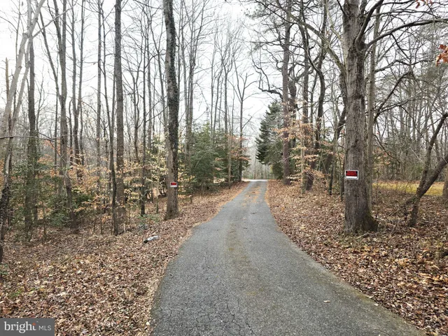 a view of a park with iron fence