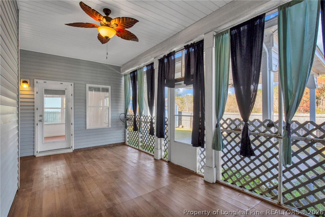 2145 Harrington Road Fayetteville, NC 28306 - Photo 45 of 50 a view of an entryway with wooden floor