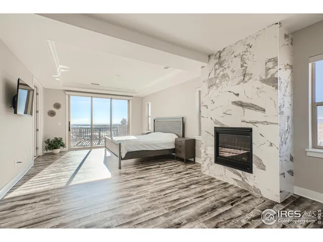 a view interior of kitchen and wooden floor
