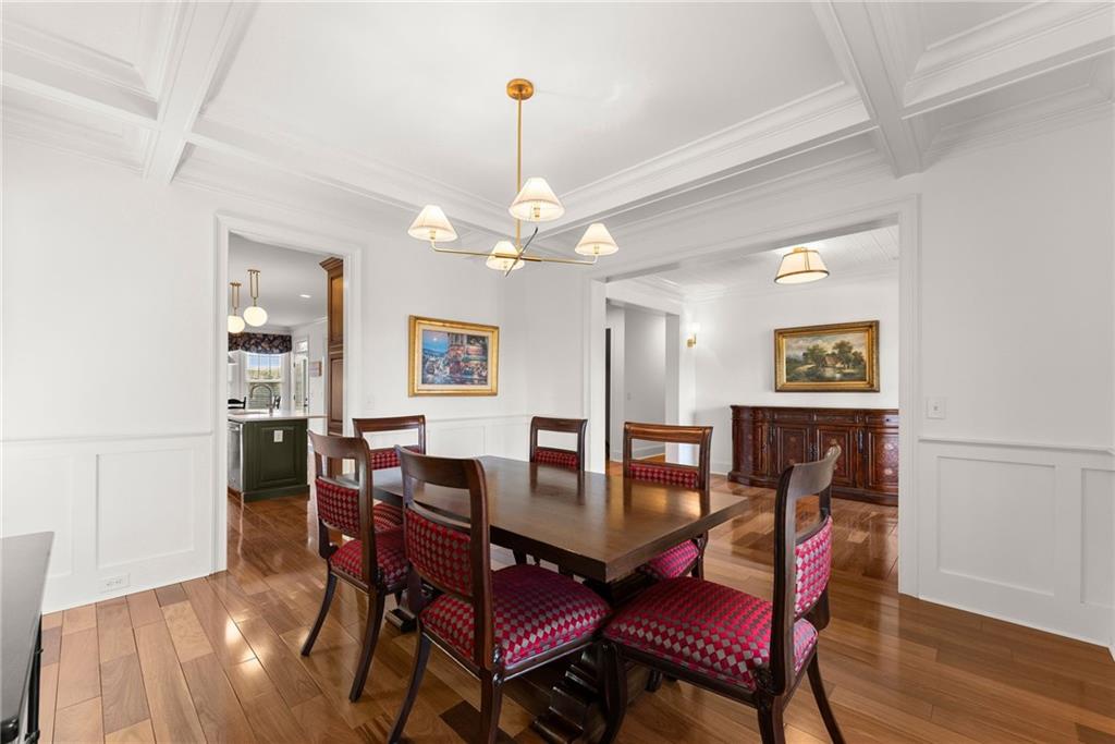 4529 Montclair Circle Gainesville, GA 30506 - Photo 9 of 35 a view of a dining room with furniture and wooden floor