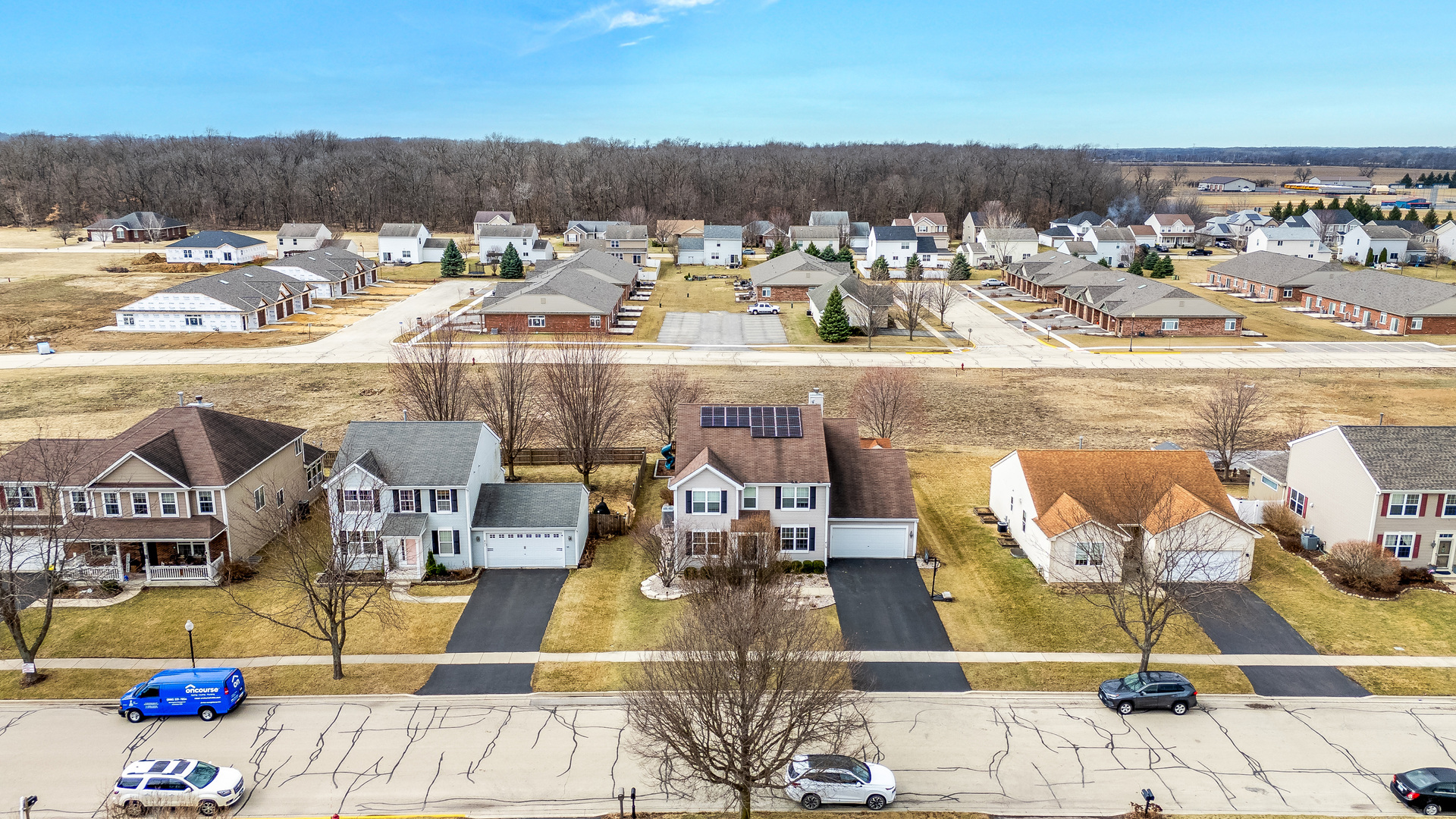 419 Riverbend Drive Genoa, IL 60135 - Photo 36 of 42 a view of a swimming pool with a patio