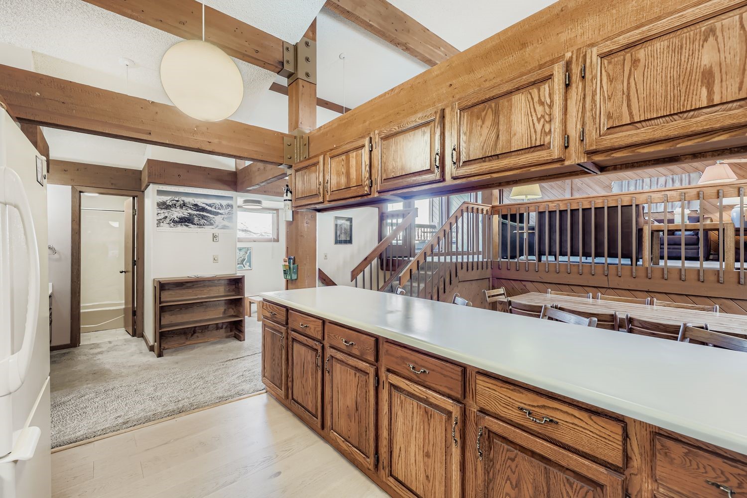 93 Fuller Placer Road, Unit F Breckenridge, CO 80424 - Photo 11 of 26 a kitchen with cabinets and a stove
