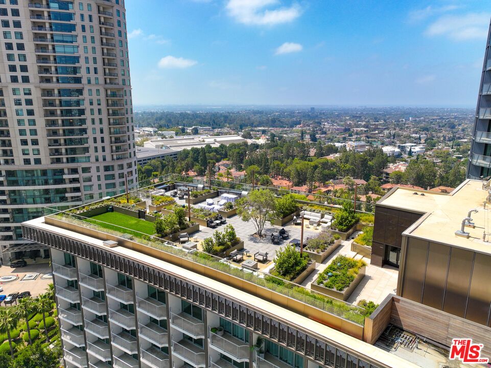 2025 Avenue Of The Stars, Unit 1202 Los Angeles, CA 90067 - Photo 19 of 20 a city view from a balcony