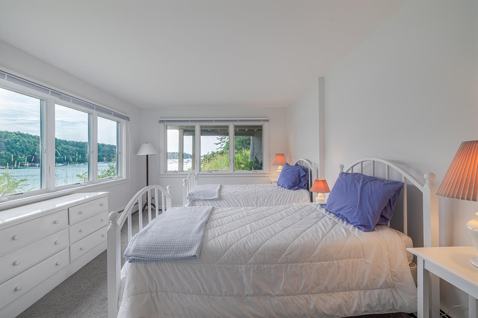87 Harborside Road Mount Desert, ME 04662 - Photo 22 of 33 Lower level bedroom with water views