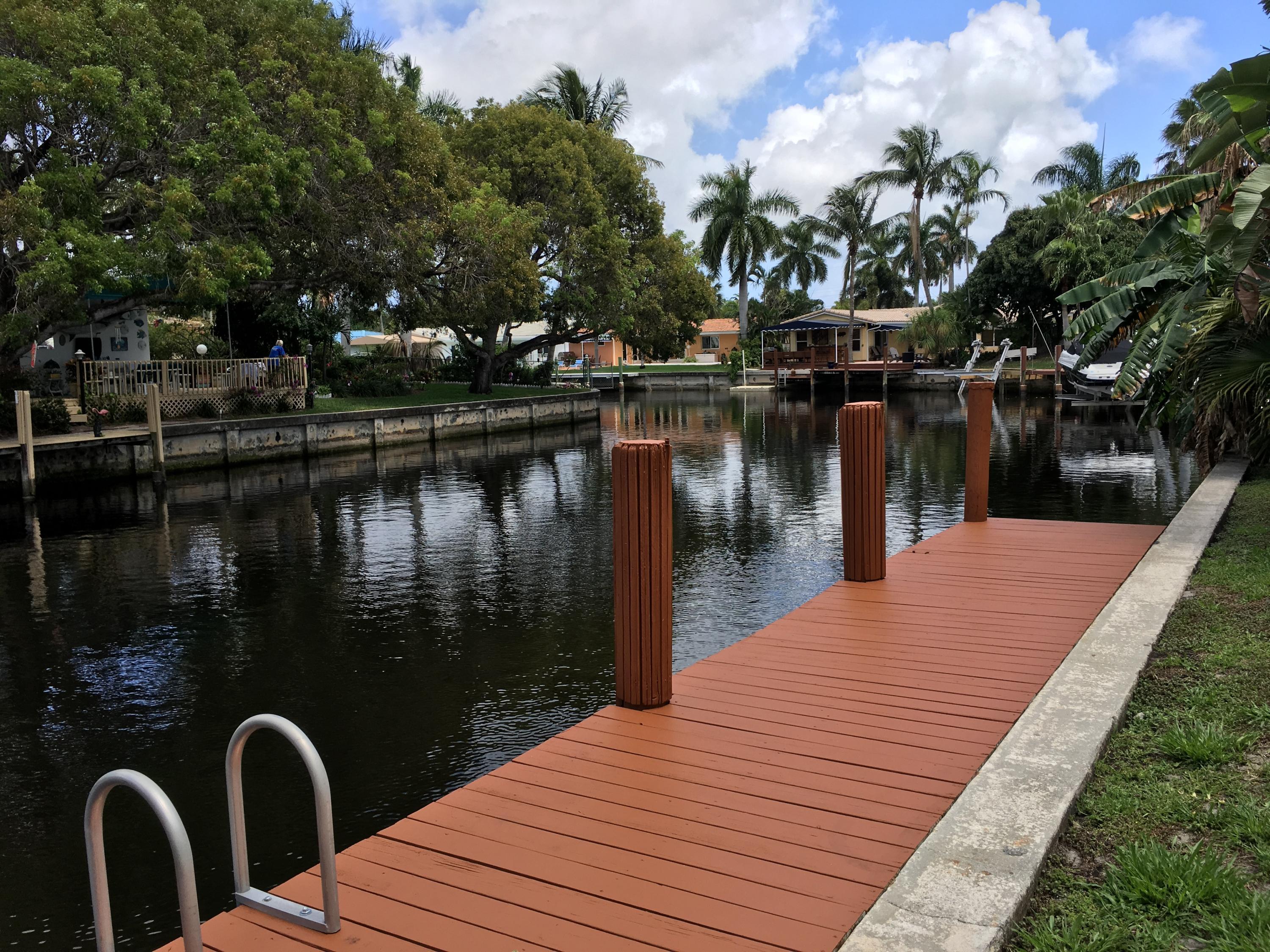 5811 Northeast 14th Road, Unit 1 Fort Lauderdale, FL 33334 - Photo 16 of 16 a lake view
