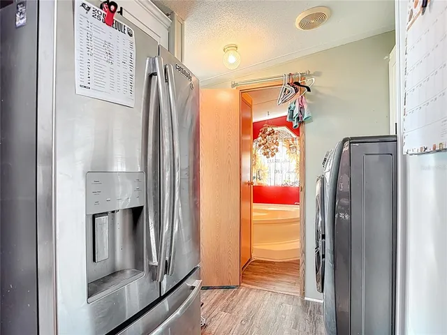 a room with storage and utility