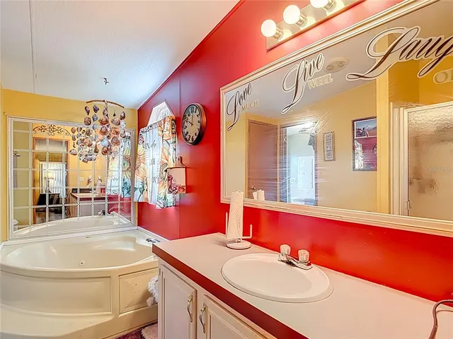 a very nice looking room with a large window