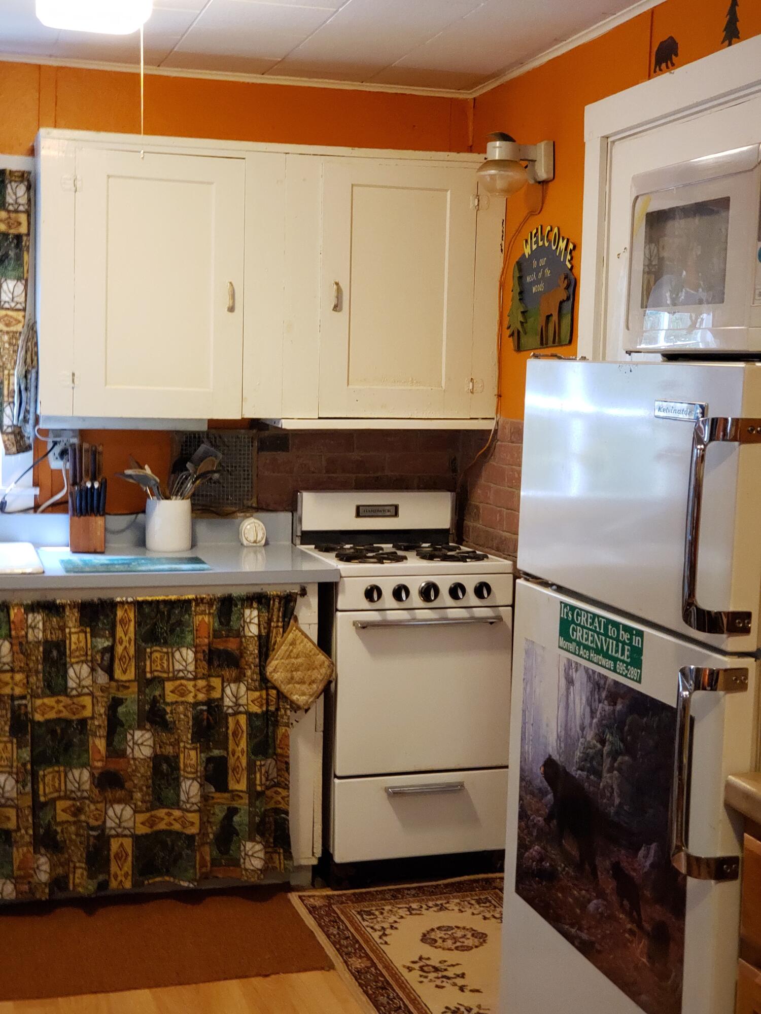 224 E Road Greenville, ME 04441 - Photo 15 of 30 Kitchen - Appliances, Door to Mud RM