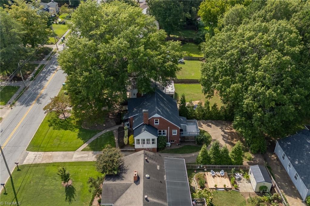 416 West Lexington Avenue High Point, NC 27262 - Photo 44 of 45 Rare find ~ Driveway circles to back for plenty of parking and turn around space!