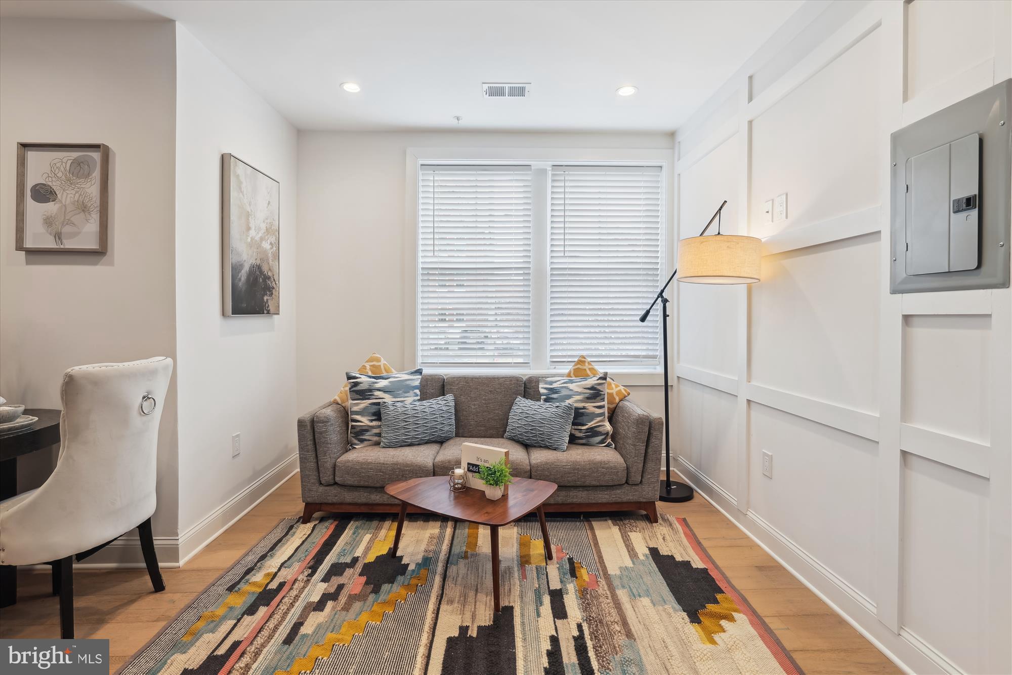 200 Hamilton Street Northwest, Unit 2 Washington, DC 20011 - Photo 5 of 16 a living room with furniture and a wooden floor