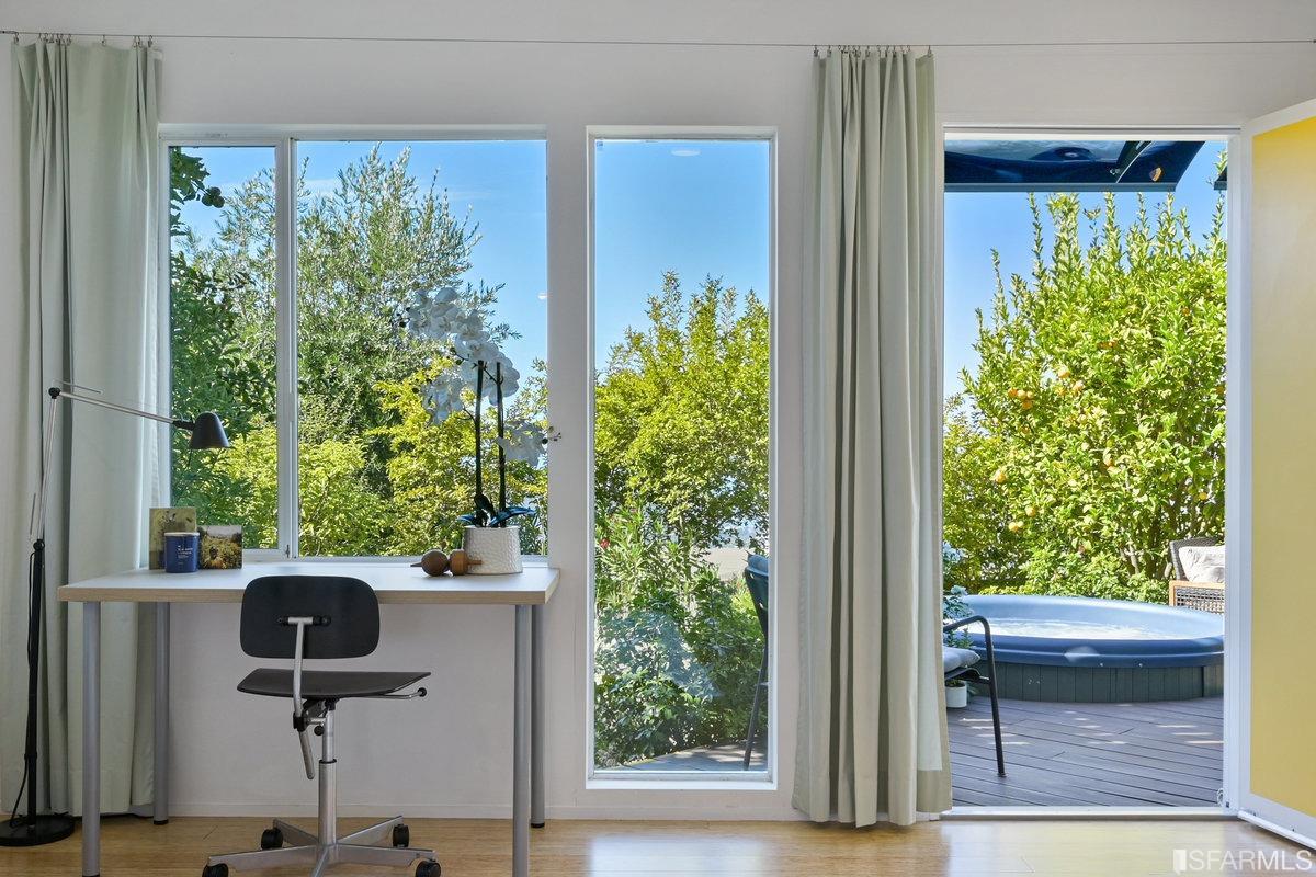 256 Columbia Avenue Kensington, CA 94708 - Photo 17 of 37 a view of a window in the house