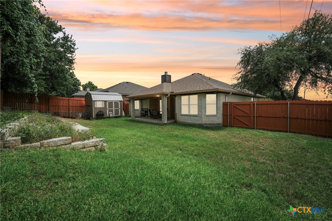 5420 Foxhill Road Temple, TX 76502 - Photo 36 of 47 a view of a house with a big yard and large trees