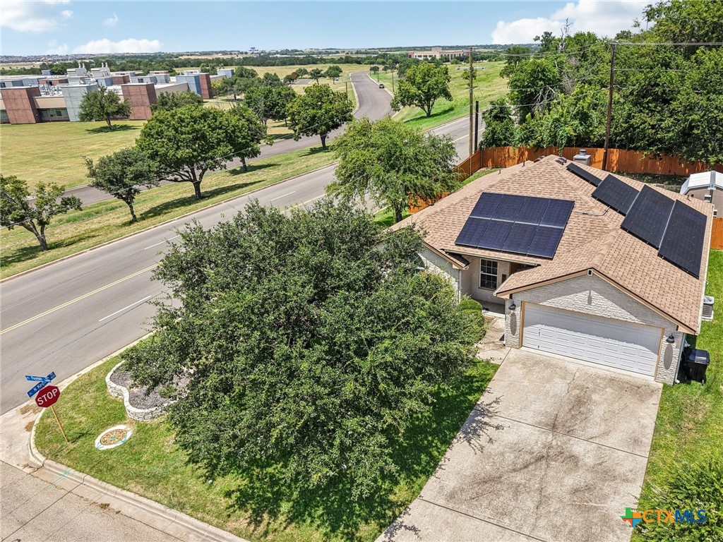 5420 Foxhill Road Temple, TX 76502 - Photo 6 of 47 an aerial view of house with yard