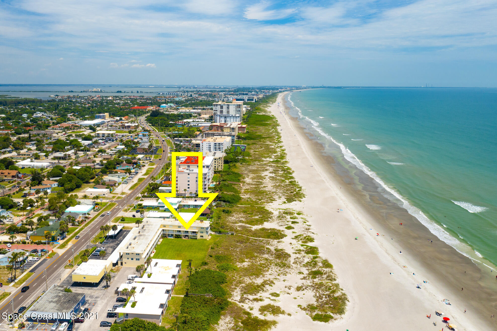 171 North Atlantic Avenue, Unit 39 Cocoa Beach, FL 32931 - Photo 19 of 29 a view of an ocean view and city