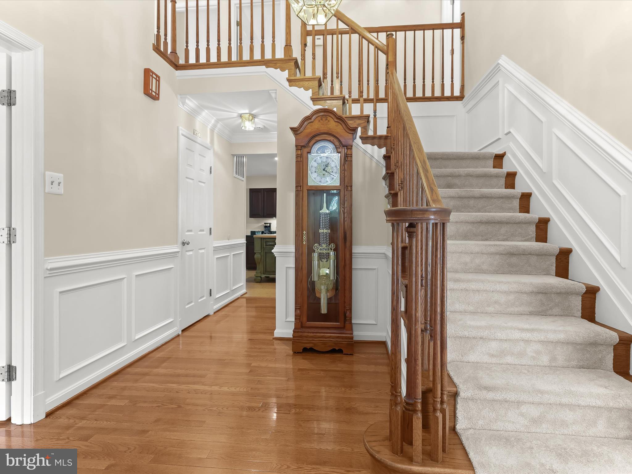 10634 Quarterstaff Road Columbia, MD 21044 - Photo 11 of 62 a view of entryway and hall with wooden floor