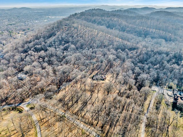 a view of a dry yard