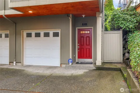 a view of front door of house