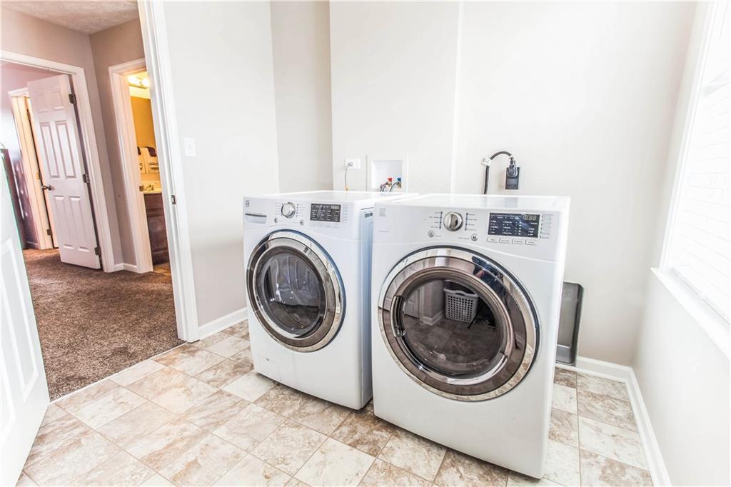 211 West Country Barn Road Houston, PA 15342 - Photo 21 of 25 The Bedroom Level Laundry is 8x9 and has plenty of space for added storage!