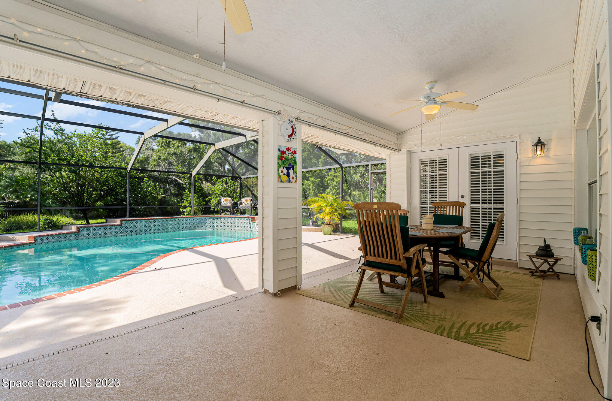 4309 Davidia Drive Melbourne, FL 32934 - Photo 32 of 47 Pool deck