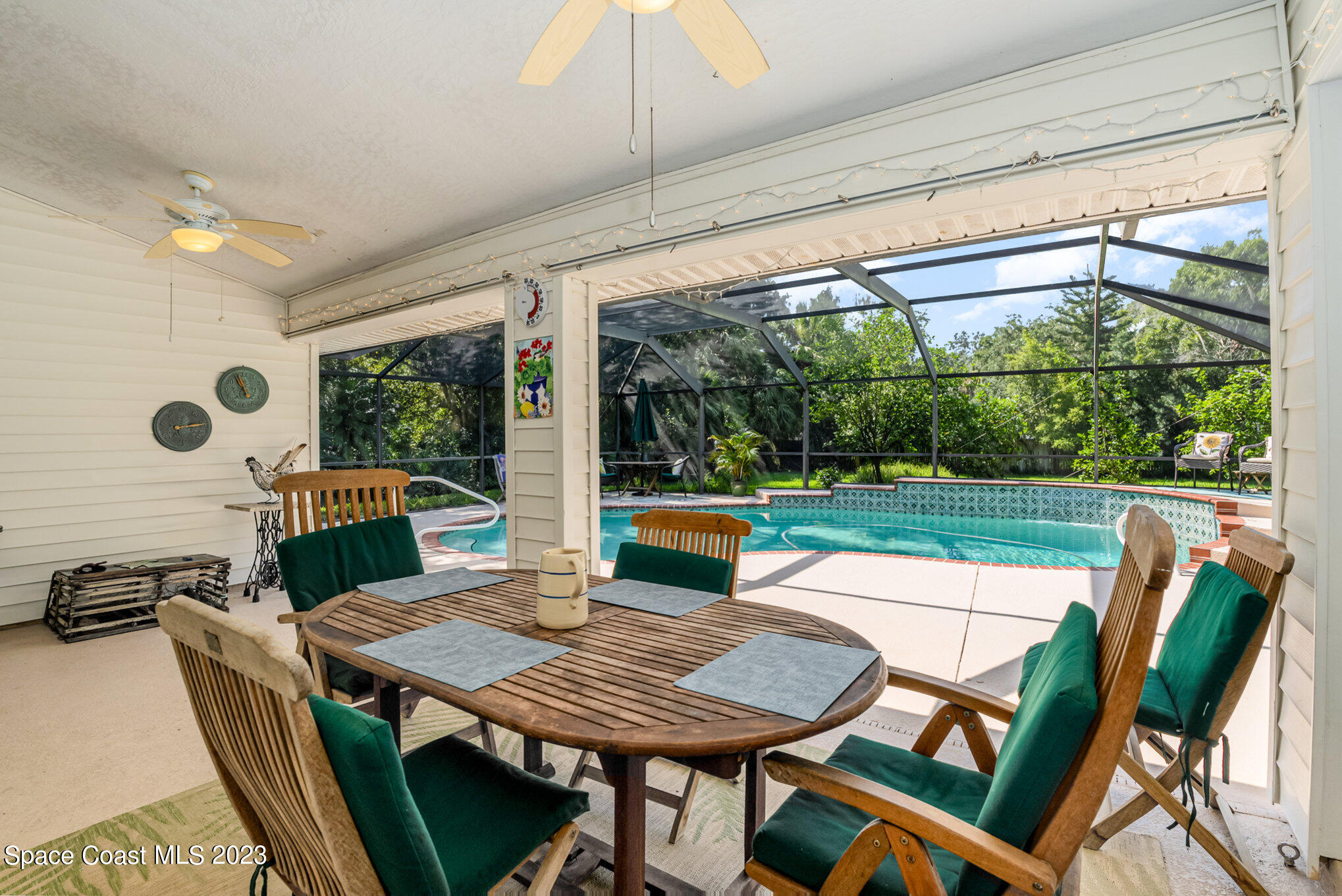 4309 Davidia Drive Melbourne, FL 32934 - Photo 33 of 47 Outside Dining Area
