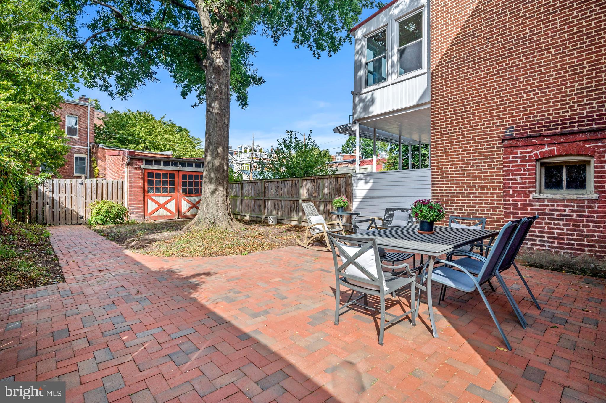 314 A Street Southeast Washington, DC 20003 - Photo 15 of 35 Spacious back patio