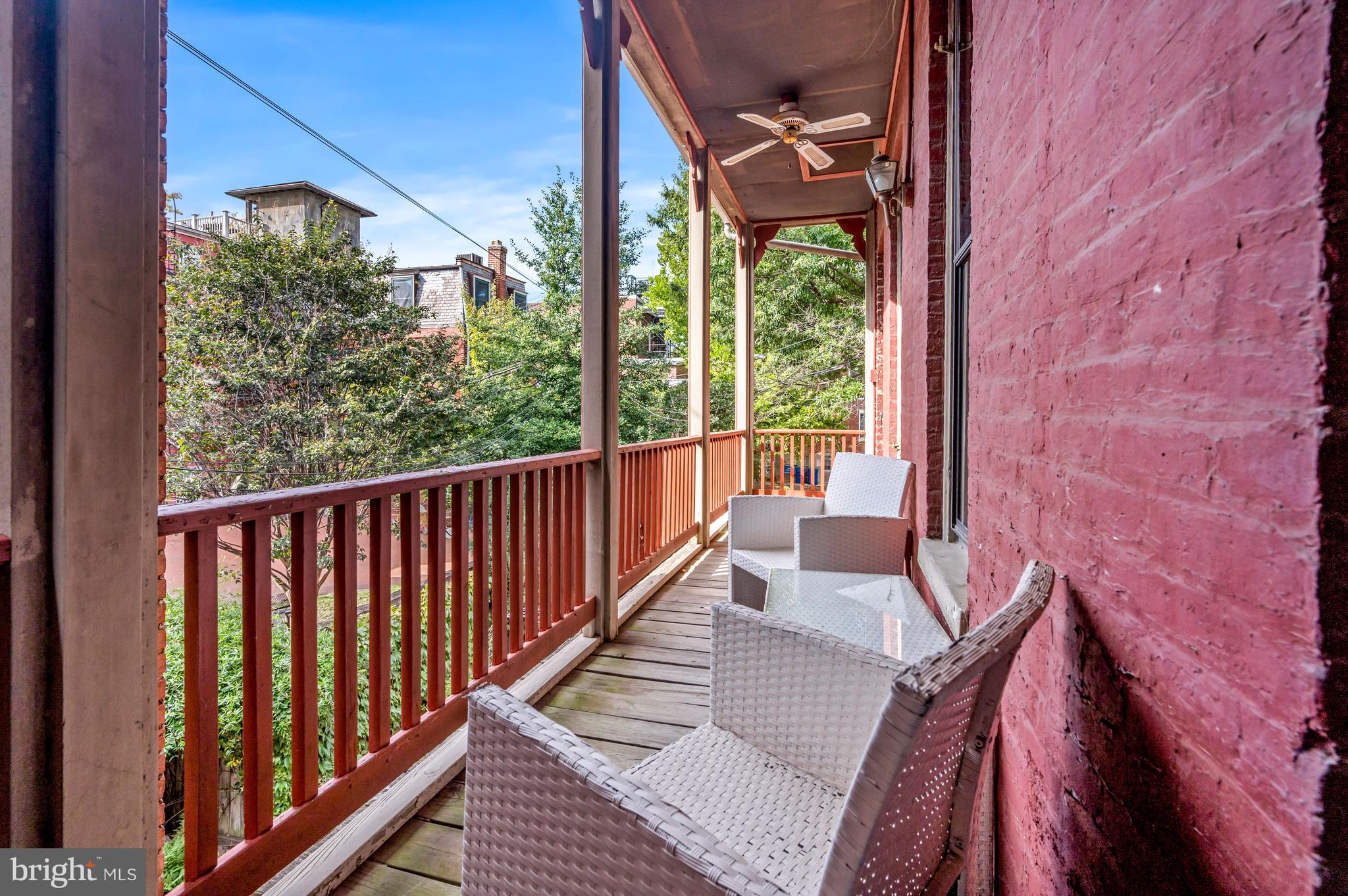 314 A Street Southeast Washington, DC 20003 - Photo 33 of 35 Upstairs porch