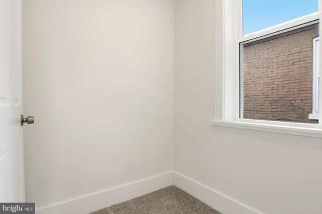 a small space with a window