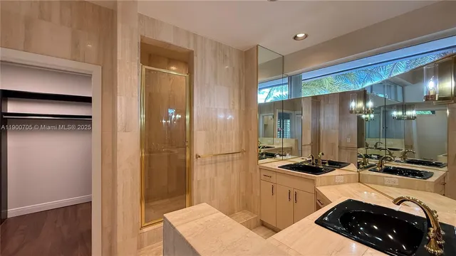 a view of a bathroom from a bathroom